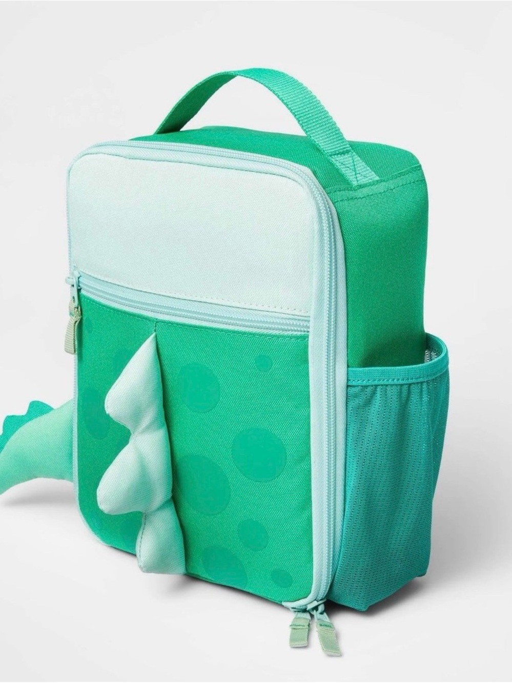 Cat & Jack Kids Fashion Lunch Bag Box Dinosaur Green New